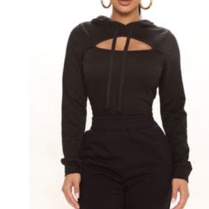Fashion Nova Scandal Hoodie - Black 2X
